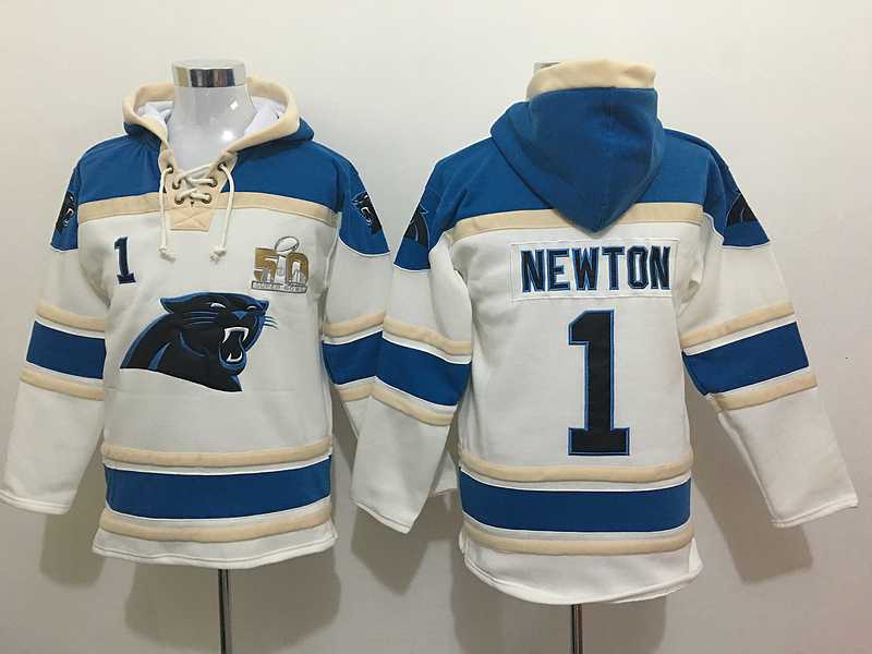 Nike Carolina Panthers #1 Cam Newton White Super Bowl 50 Sawyer Hooded Sweatshirt NFL Hoodie,We sell and wholesale Nike Carolina Panthers #1 Cam Newton White Super Bowl 50 Sawyer Hooded Sweatshirt NFL Hoodie on line form chian!